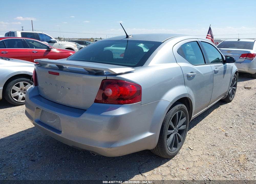 2014 DODGE AVENGER VIN: 1C3CDZAGXEN120677