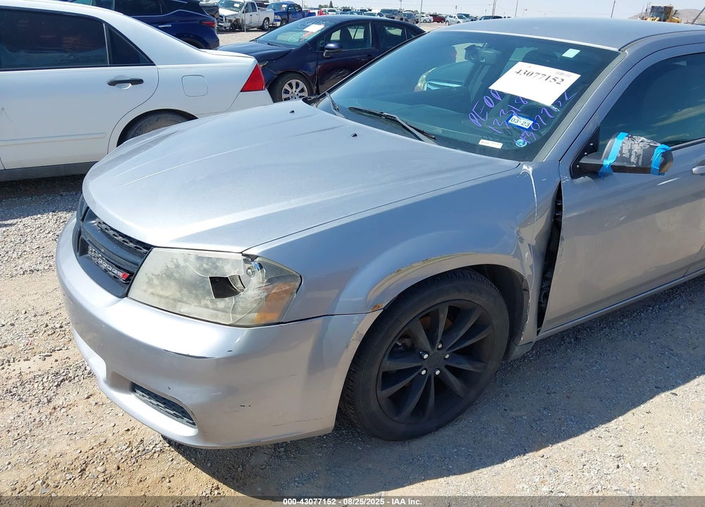 2014 DODGE AVENGER VIN: 1C3CDZAGXEN120677