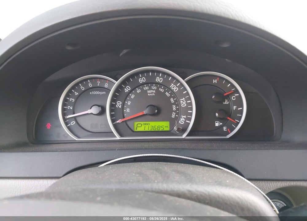 2009 KIA SORENTO VIN: KNDJC735195870562