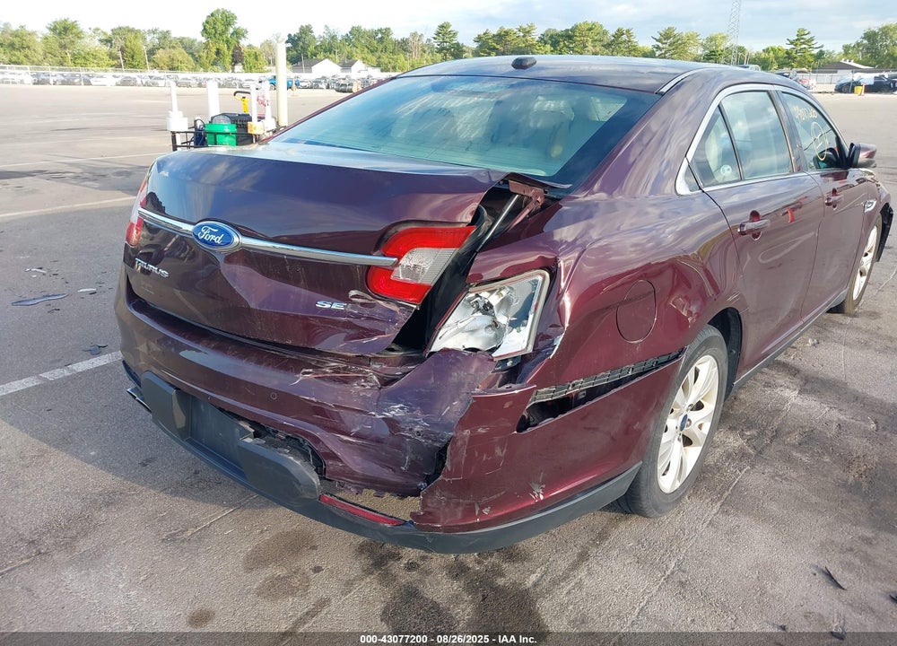 2011 FORD TAURUS SEL VIN: 1FAHP2EWXBG161544