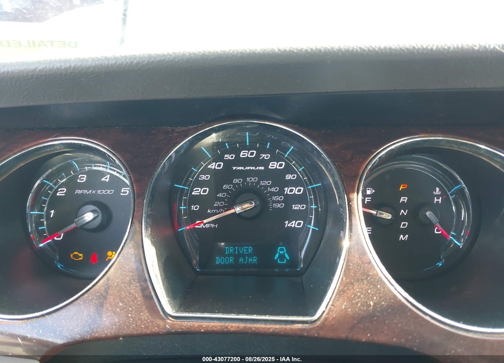 2011 FORD TAURUS SEL VIN: 1FAHP2EWXBG161544