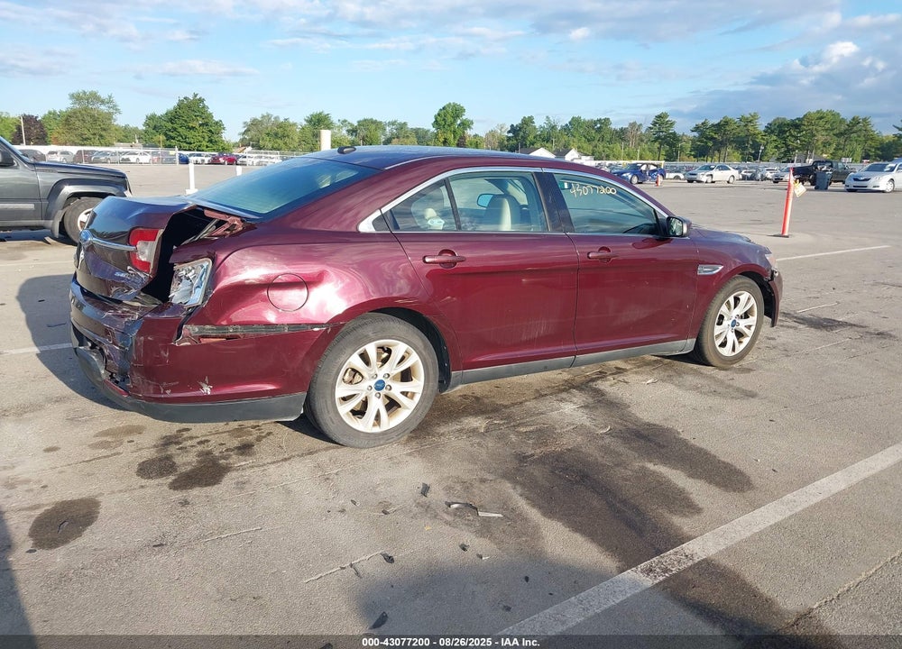 2011 FORD TAURUS SEL VIN: 1FAHP2EWXBG161544