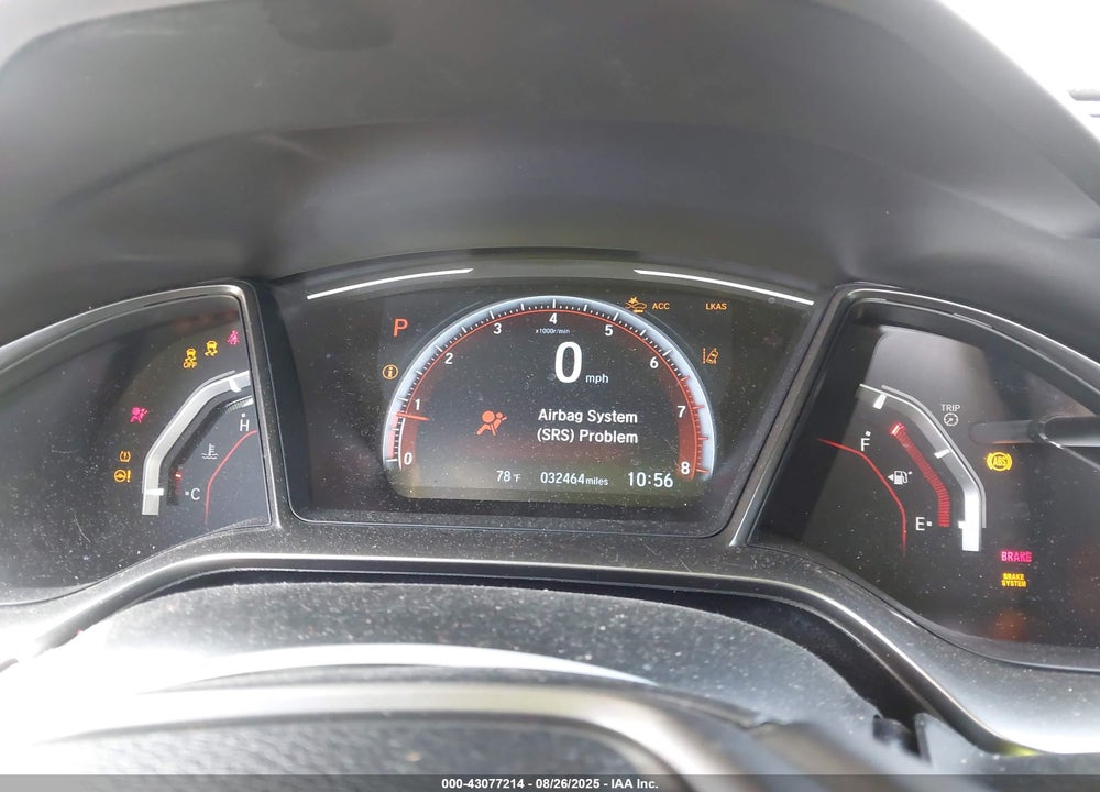2020 HONDA CIVIC SPORT TOURING VIN: SHHFK7H99LU404015