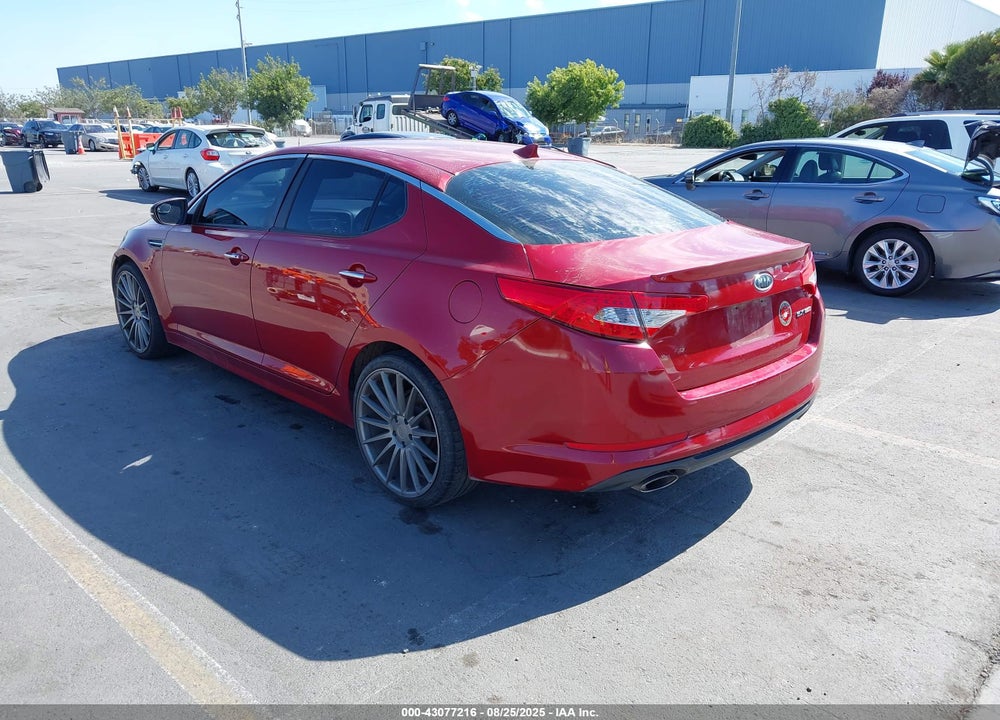 2012 KIA OPTIMA SX VIN: 5XXGR4A63CG081495