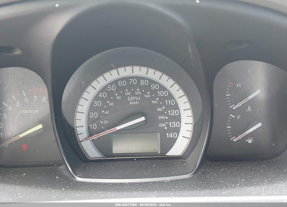 2007 KIA SPECTRA EX VIN: KNAFE121X75456489
