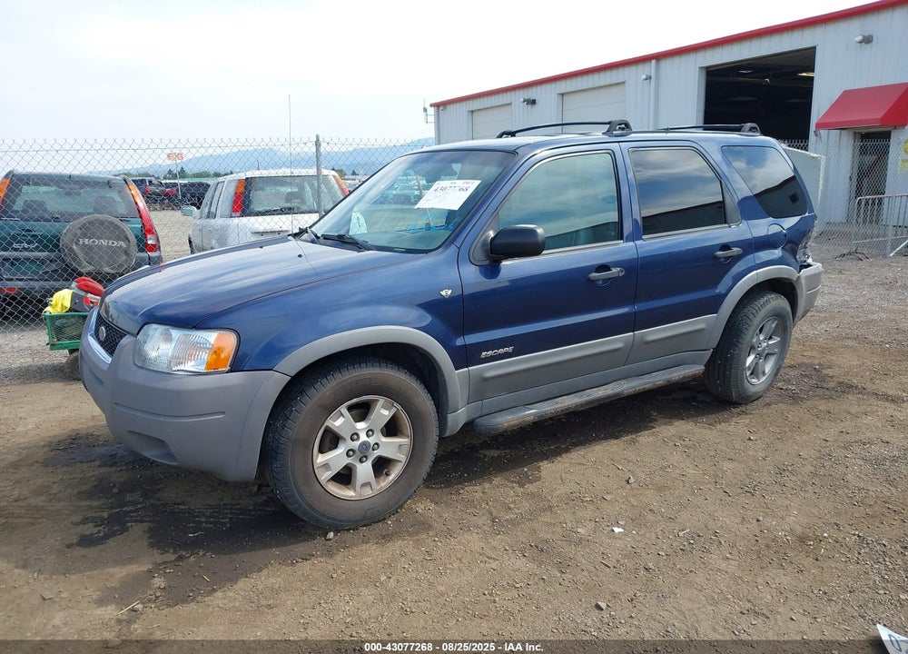 2002 FORD ESCAPE XLT VIN: 1FMYU04172KA35499