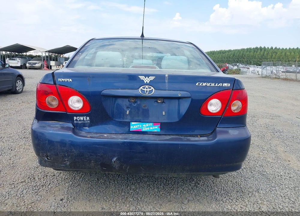 2007 TOYOTA COROLLA LE VIN: 1NXBR30E17Z870902