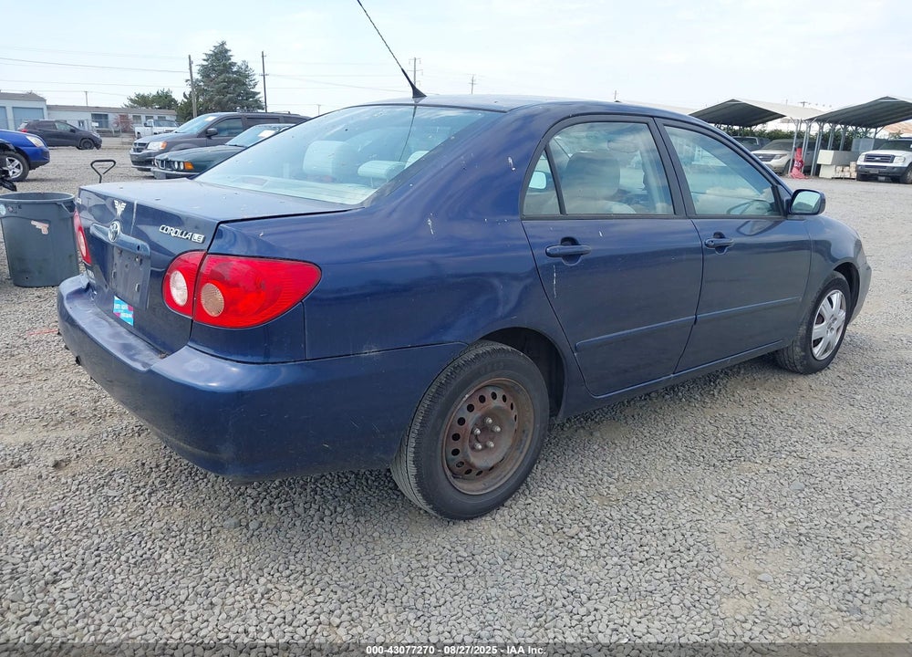 2007 TOYOTA COROLLA LE VIN: 1NXBR30E17Z870902