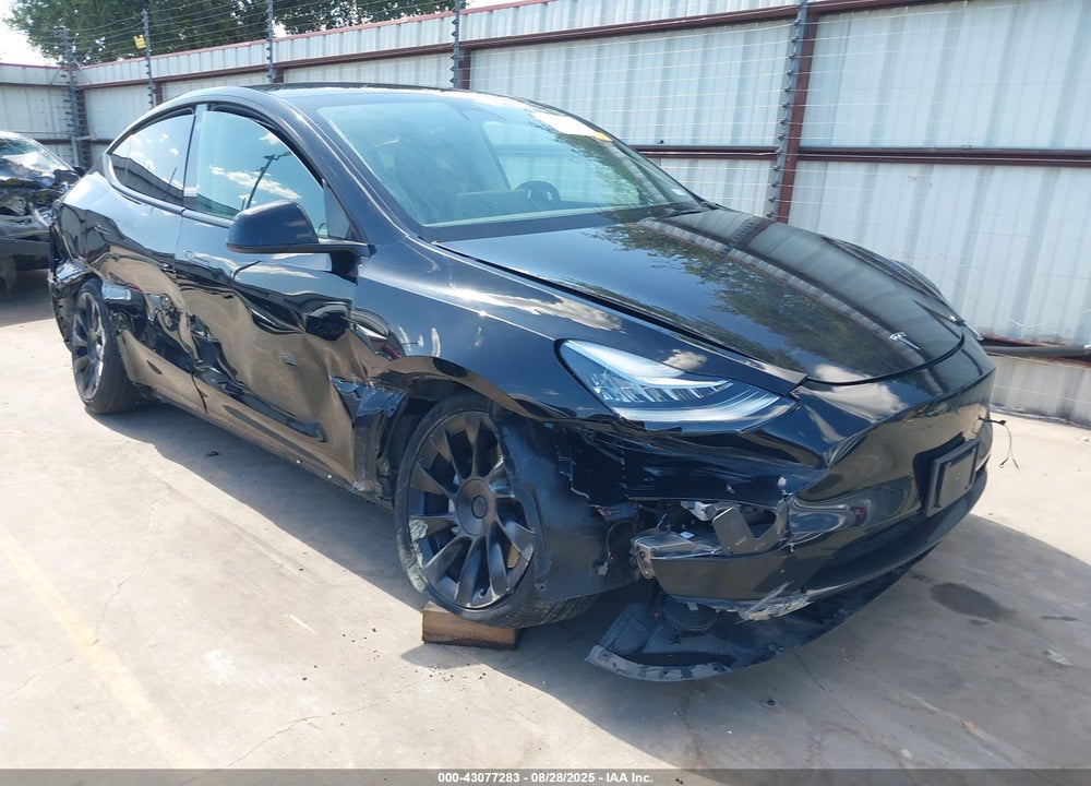 2022 TESLA MODEL Y LONG RANGE DUAL MOTOR ALL-WHEEL DRIVE VIN: 7SAYGDEEXNA014099