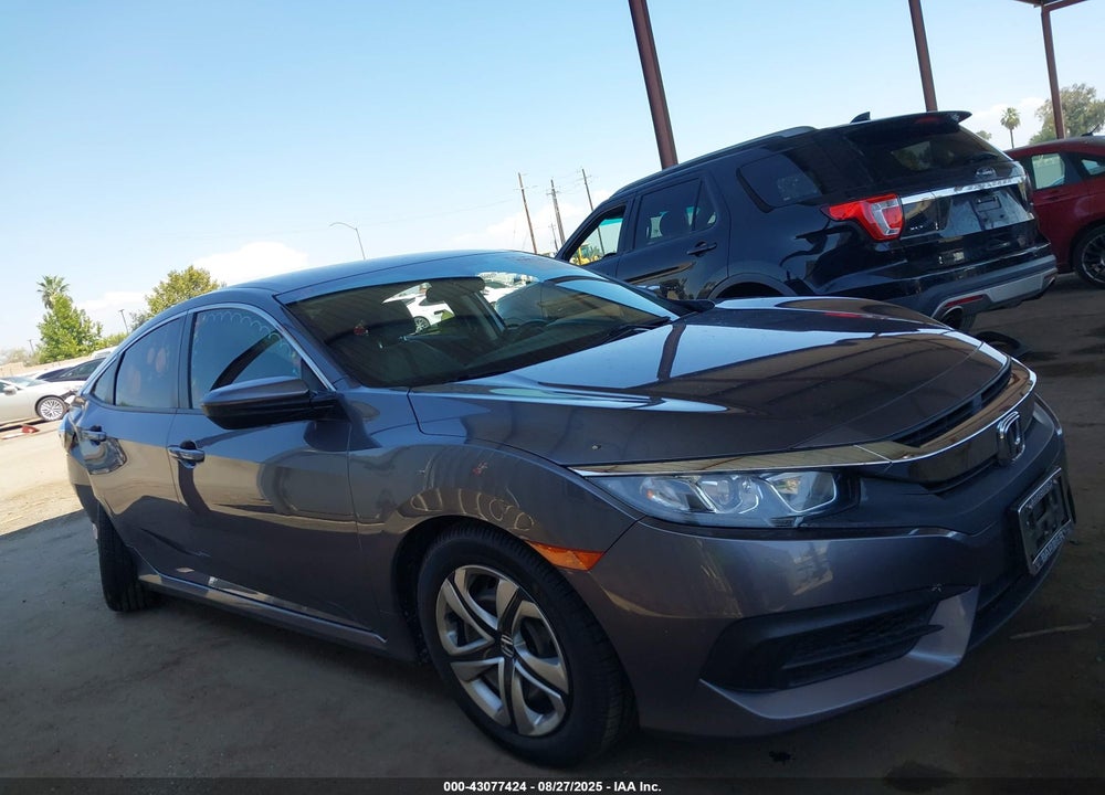 2017 HONDA CIVIC LX VIN: 19XFC2F57HE215524