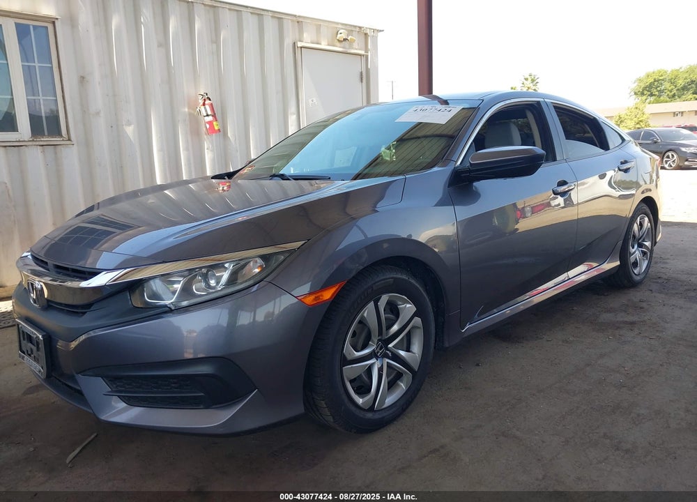 2017 HONDA CIVIC LX VIN: 19XFC2F57HE215524