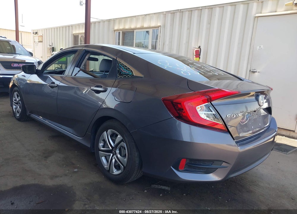 2017 HONDA CIVIC LX VIN: 19XFC2F57HE215524