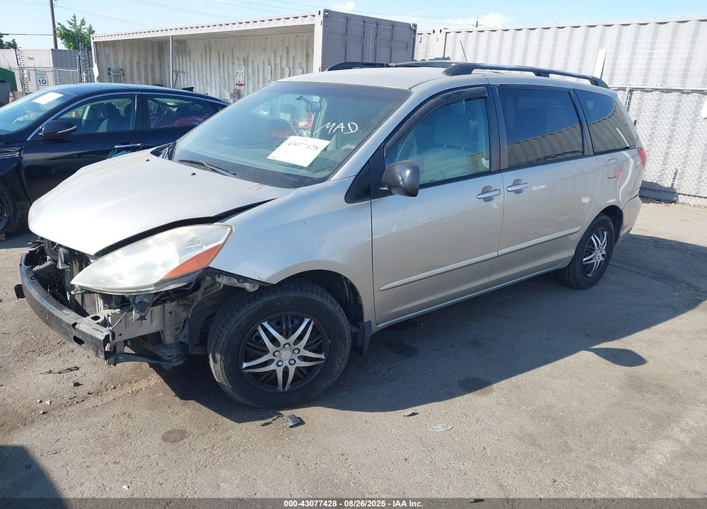 2009 TOYOTA SIENNA LE VIN: 5TDZK23C39S243718