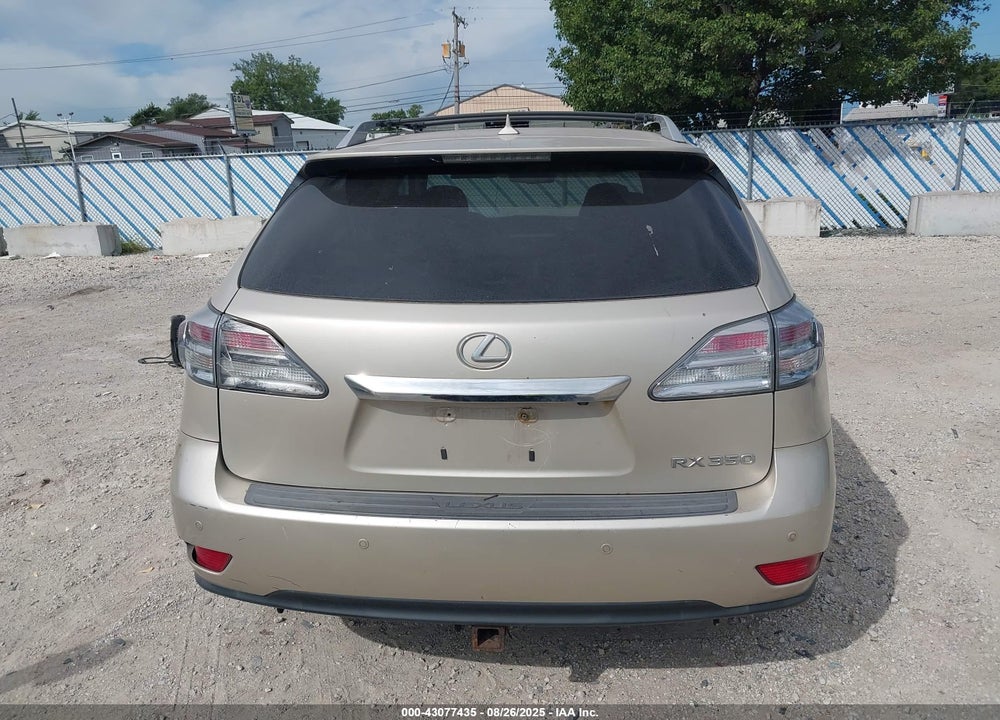 2011 LEXUS RX 350 VIN: 2T2BK1BA7BC107288