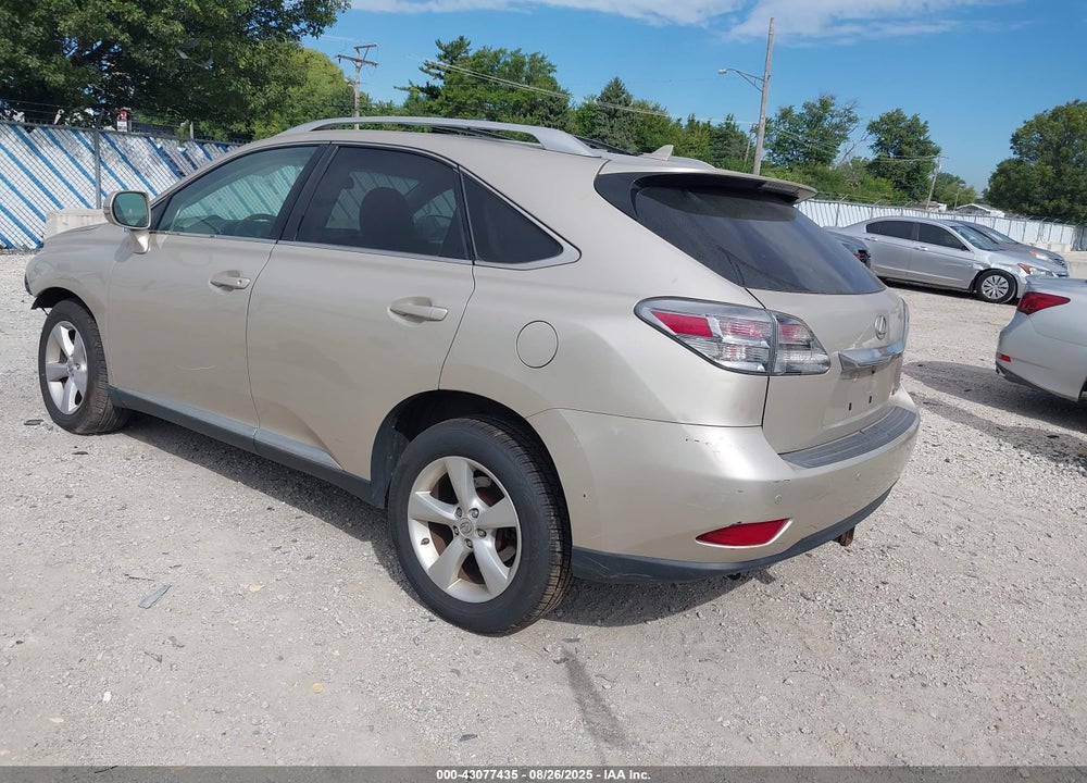 2011 LEXUS RX 350 VIN: 2T2BK1BA7BC107288