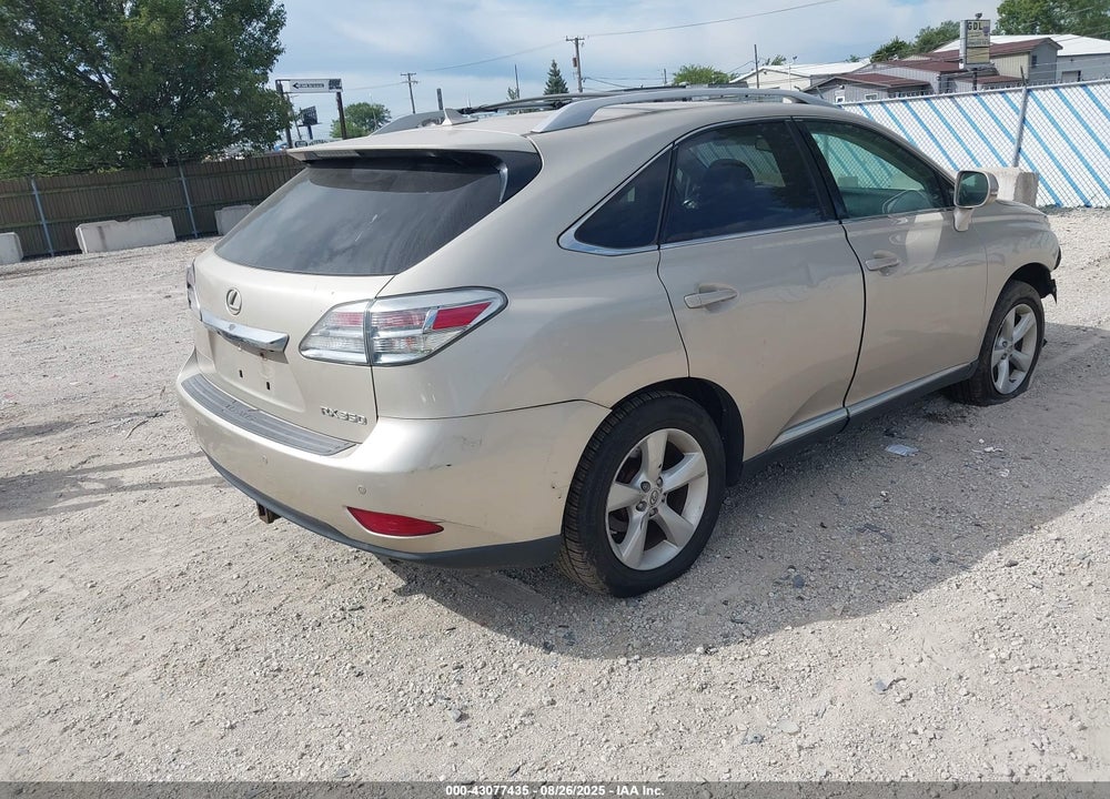 2011 LEXUS RX 350 VIN: 2T2BK1BA7BC107288
