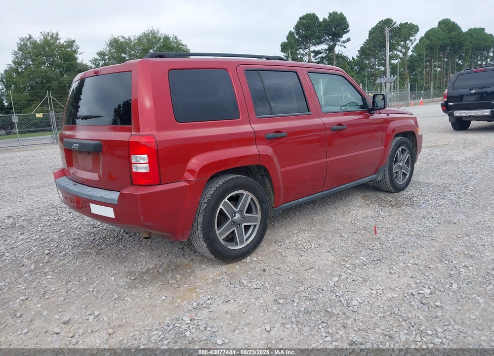 2009 JEEP PATRIOT SPORT VIN: 1J4FT28B99D194501
