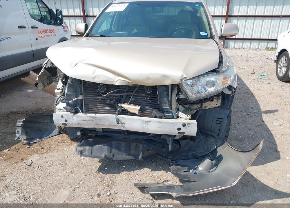2012 TOYOTA HIGHLANDER VIN: 5TDYK3EH1CS050937