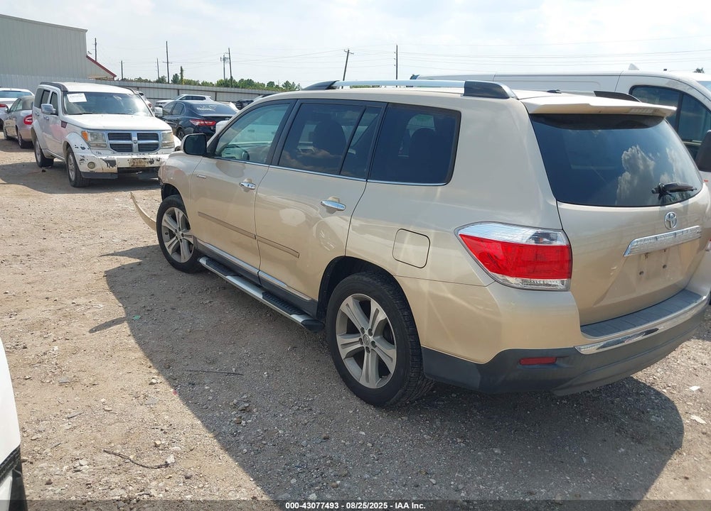 2012 TOYOTA HIGHLANDER VIN: 5TDYK3EH1CS050937