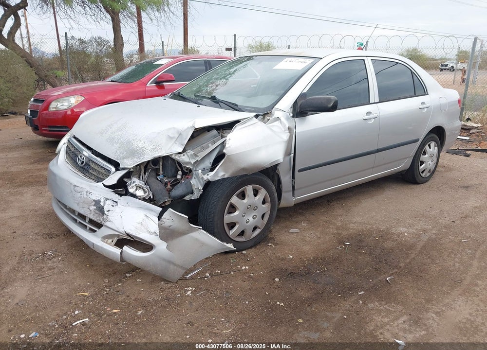 2006 TOYOTA COROLLA CE VIN: JTDBR32E860088829