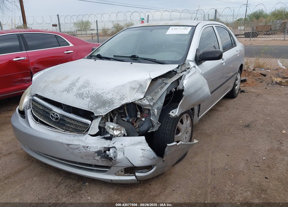 2006 TOYOTA COROLLA CE VIN: JTDBR32E860088829