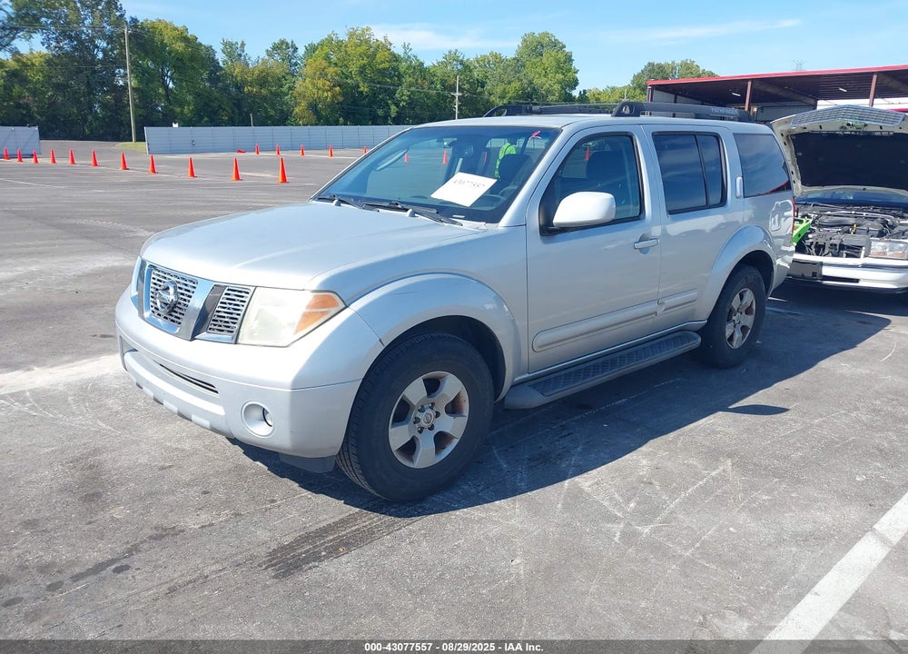 2006 NISSAN PATHFINDER SE VIN: 5N1AR18U76C633816