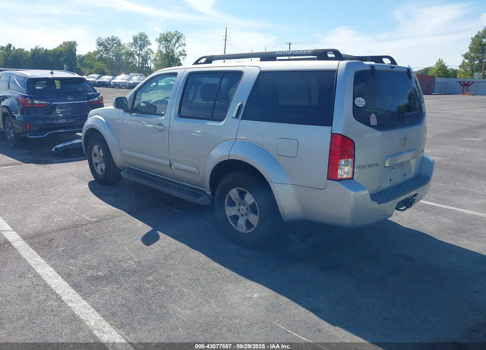 2006 NISSAN PATHFINDER SE VIN: 5N1AR18U76C633816