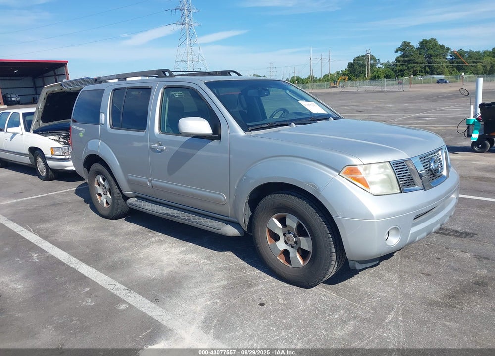 2006 NISSAN PATHFINDER SE VIN: 5N1AR18U76C633816