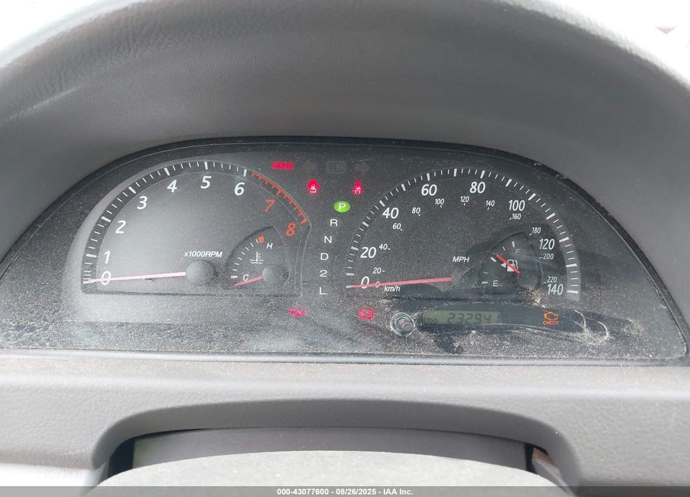 2003 TOYOTA CAMRY LE VIN: 4T1BE32K93U202421