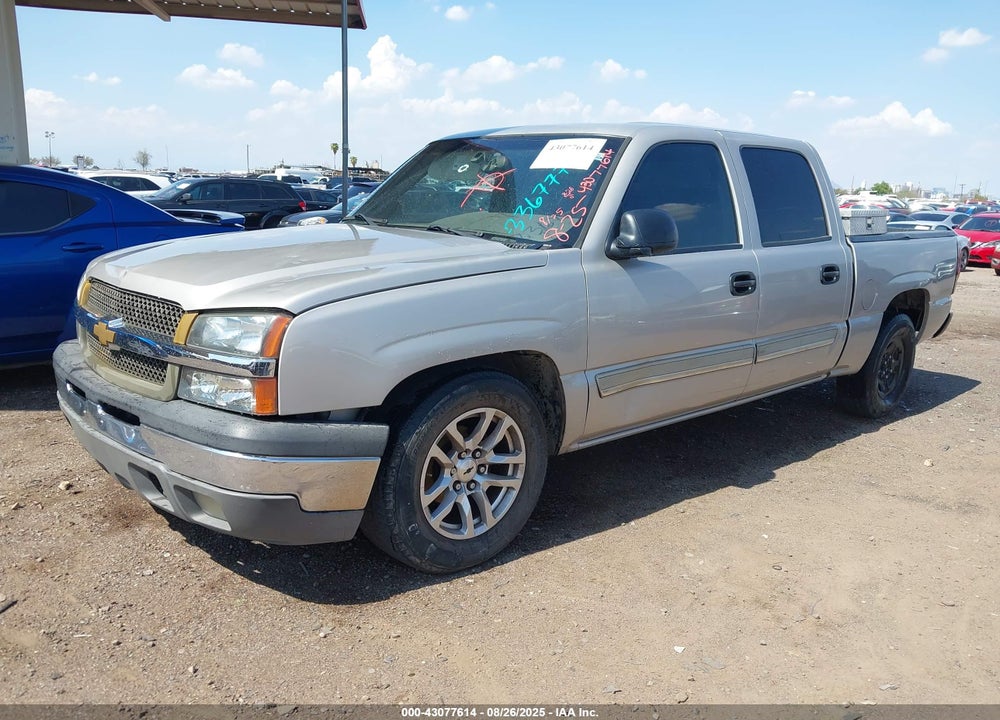 2004 CHEVROLET SILVERADO 1500 LS VIN: 2GCEC13T541336777