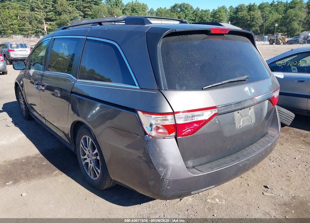 2013 HONDA ODYSSEY EX-L VIN: 5FNRL5H65DB030297