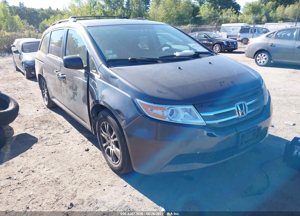 2013 HONDA ODYSSEY EX-L VIN: 5FNRL5H65DB030297