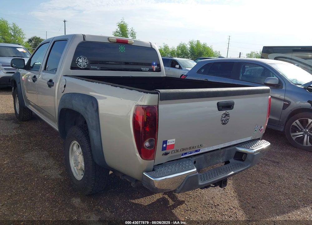 2005 CHEVROLET COLORADO LS VIN: 1GCCS136658114056