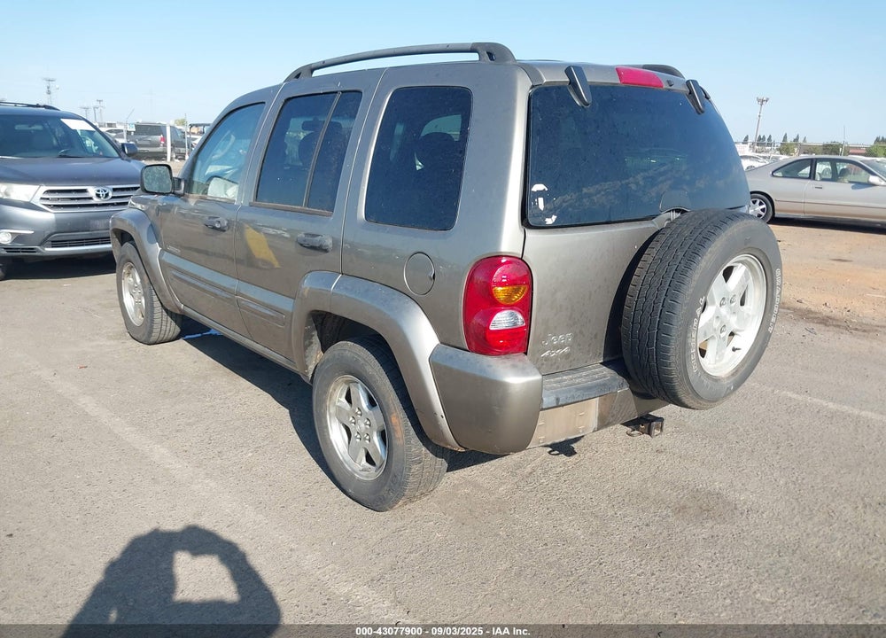 2004 JEEP LIBERTY LIMITED EDITION VIN: 1J4GL58K24W158071