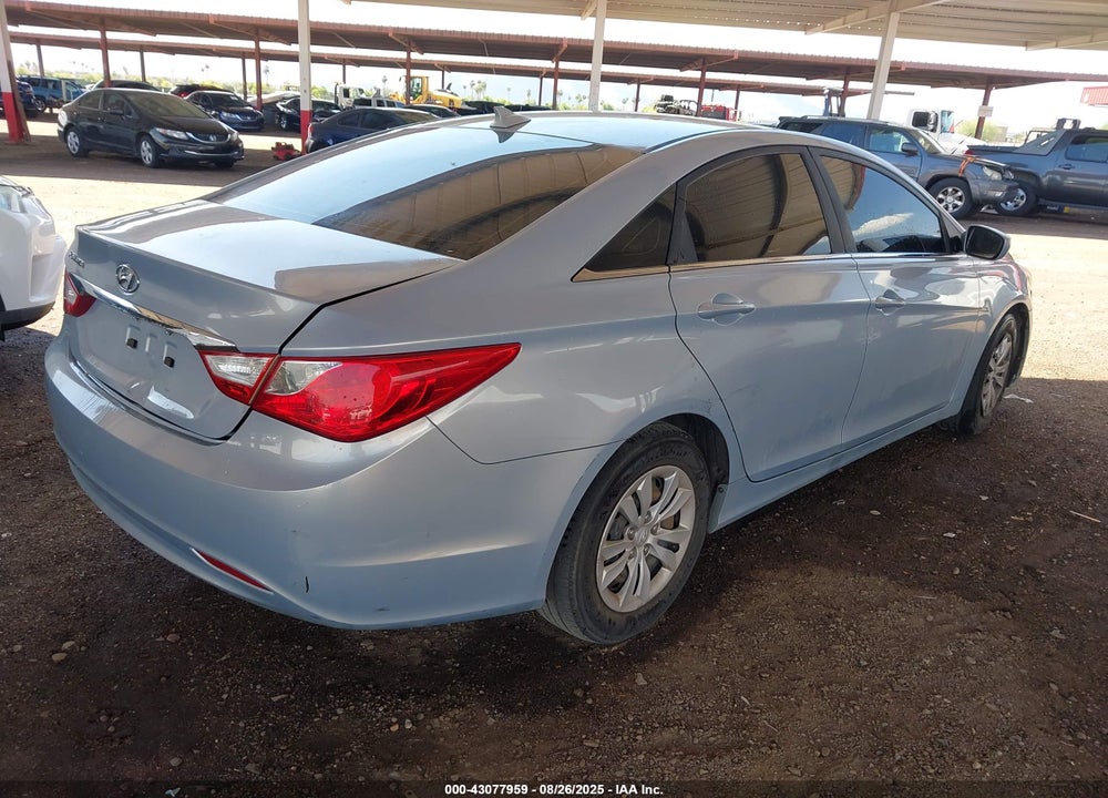 2012 HYUNDAI SONATA VIN: 5NPEB4AC6CH464112