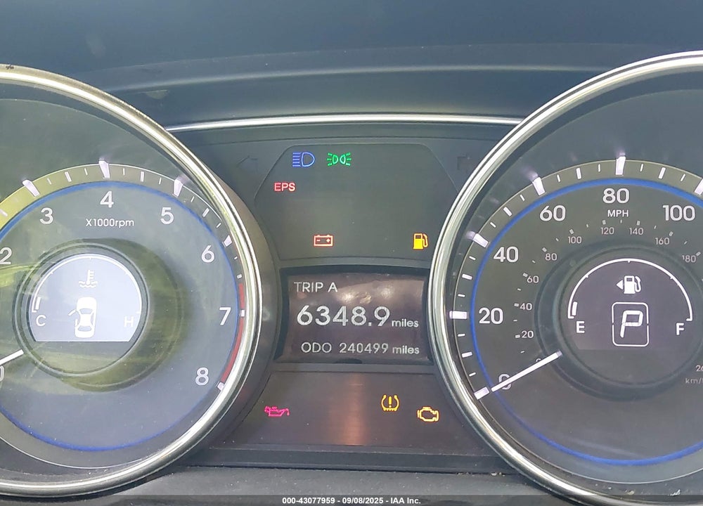 2012 HYUNDAI SONATA VIN: 5NPEB4AC6CH464112