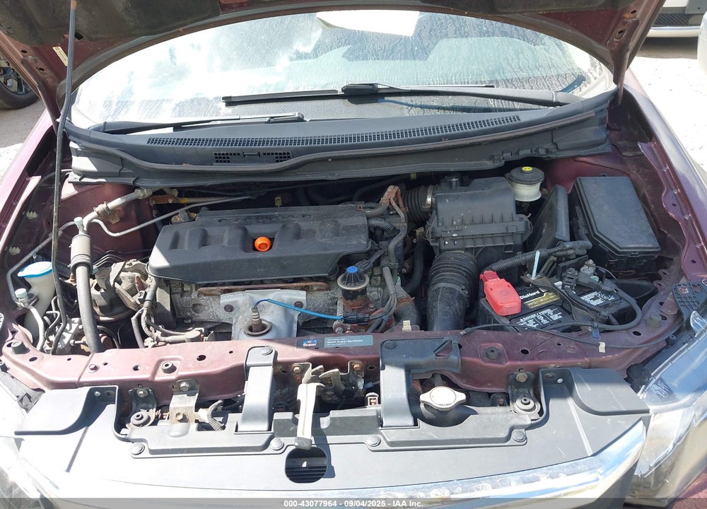 2012 HONDA CIVIC VIN: 19XFB2F54CE046882