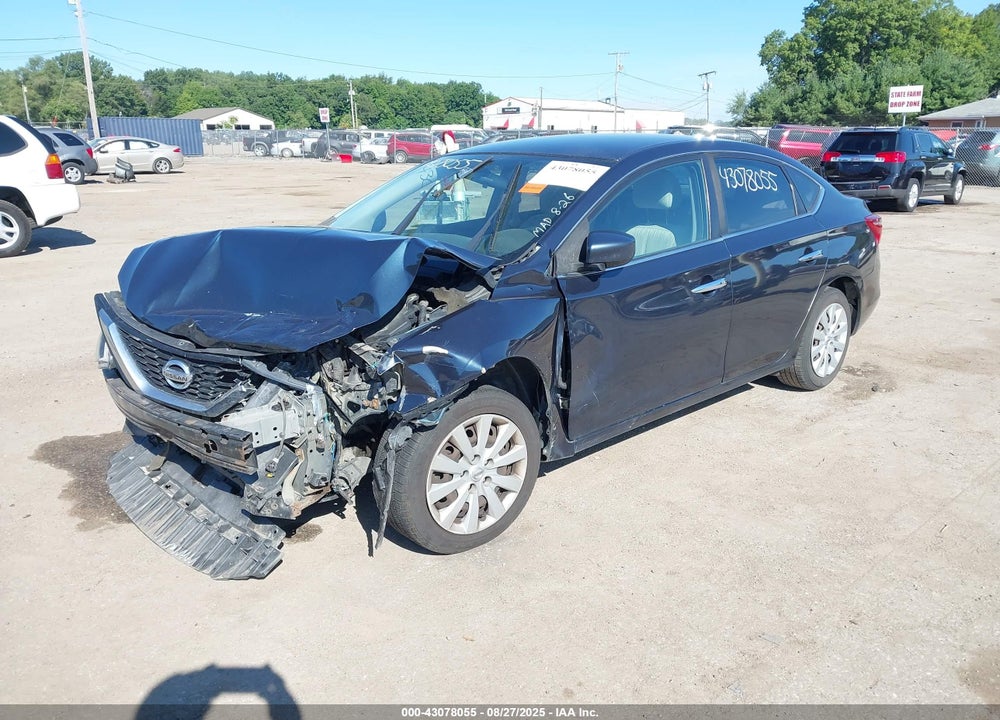 2017 NISSAN SENTRA VIN: 3N1AB7AP6HY222498