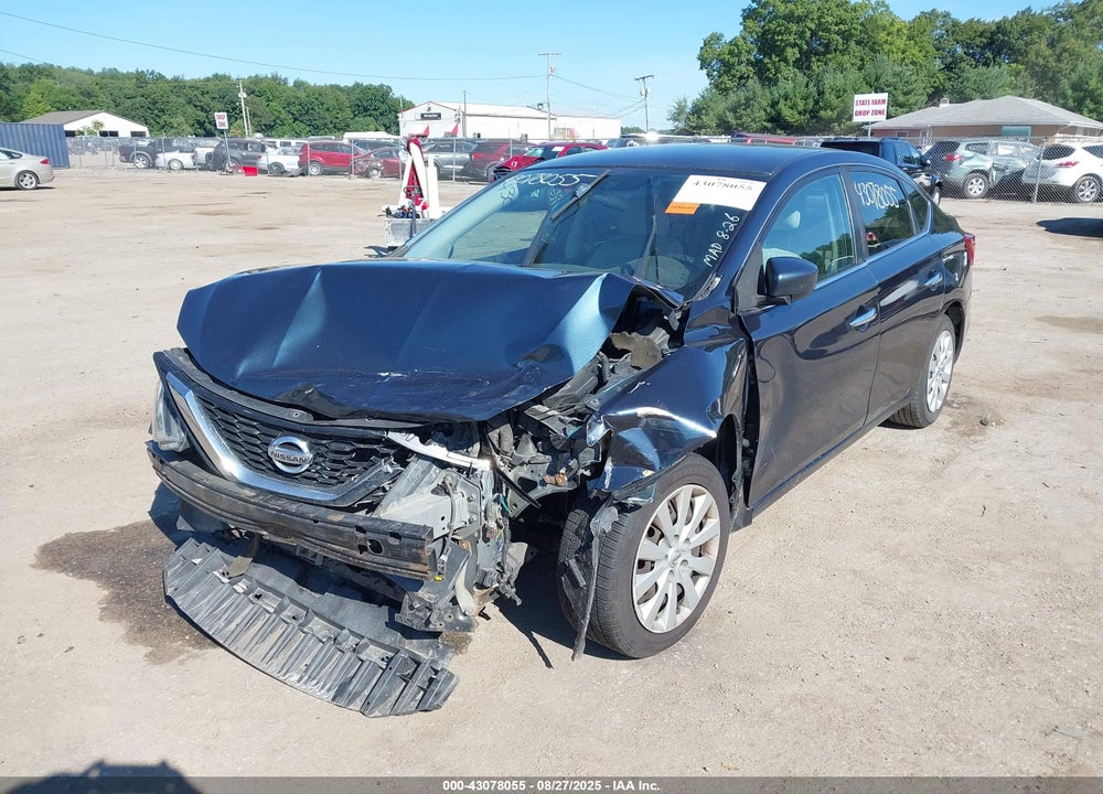 2017 NISSAN SENTRA VIN: 3N1AB7AP6HY222498