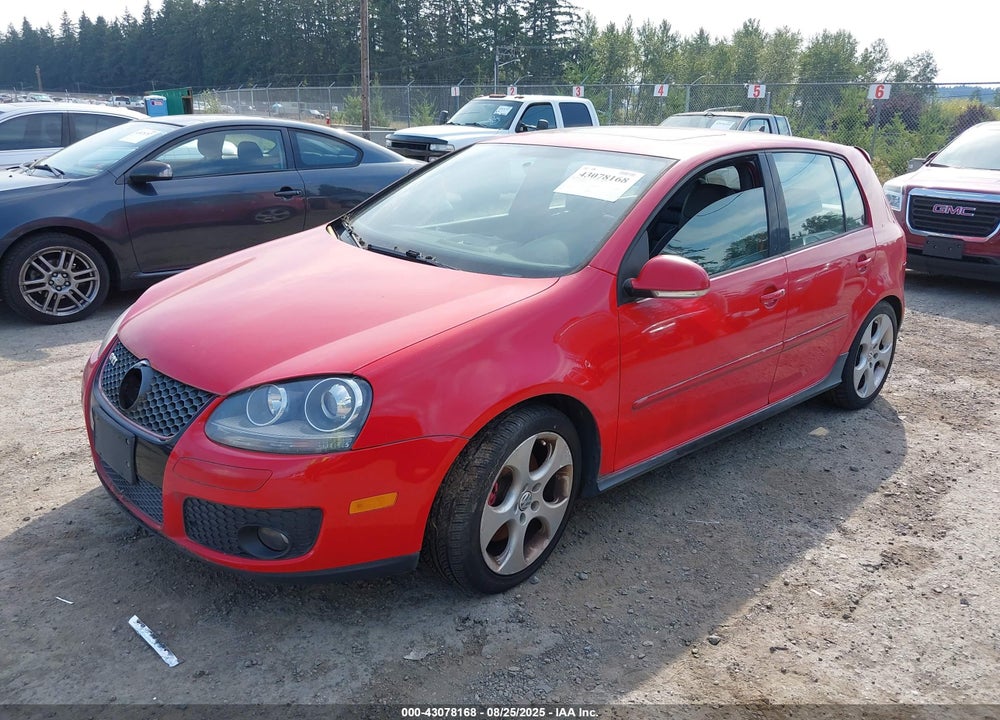 2008 VOLKSWAGEN GTI 4-DOOR VIN: WVWHV71K18W095397