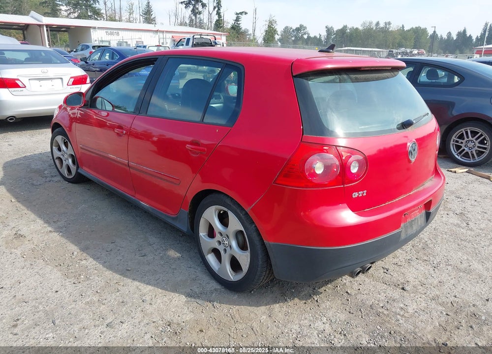 2008 VOLKSWAGEN GTI 4-DOOR VIN: WVWHV71K18W095397