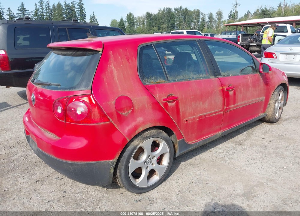 2008 VOLKSWAGEN GTI 4-DOOR VIN: WVWHV71K18W095397