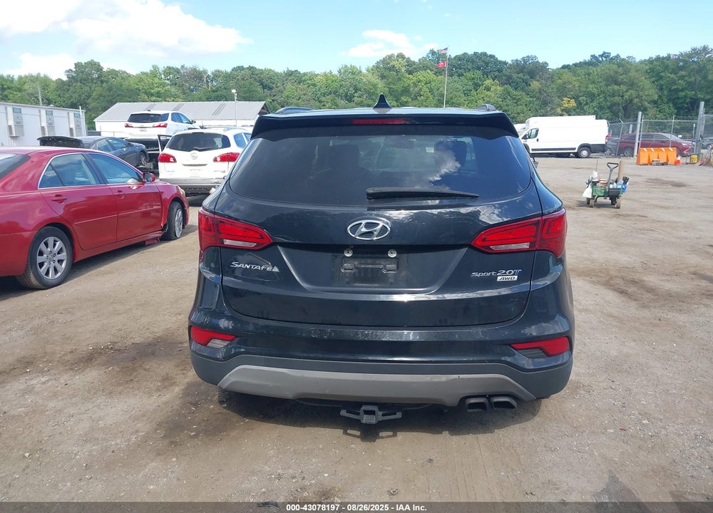 2018 HYUNDAI SANTA FE VIN: 5NMZUDLA2JH093080