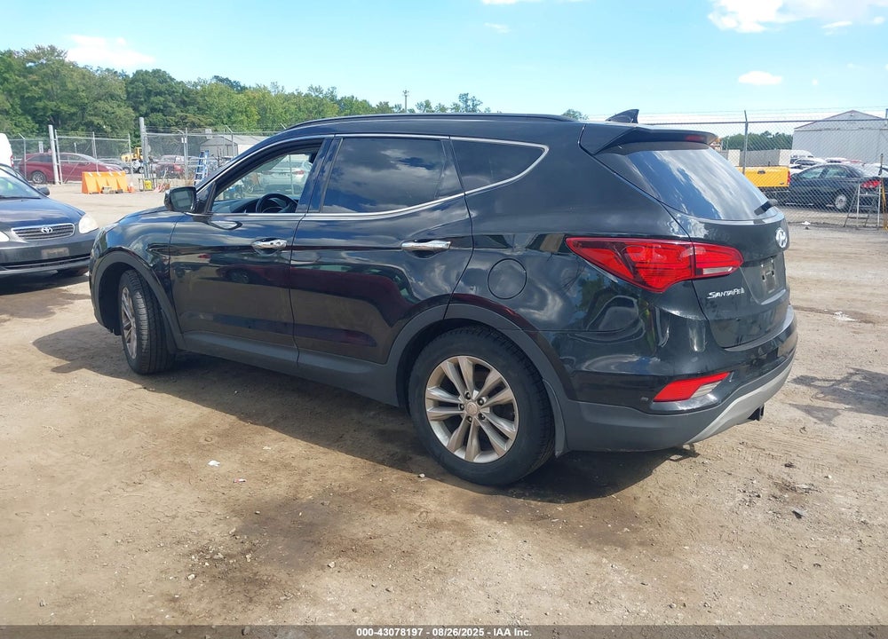 2018 HYUNDAI SANTA FE VIN: 5NMZUDLA2JH093080