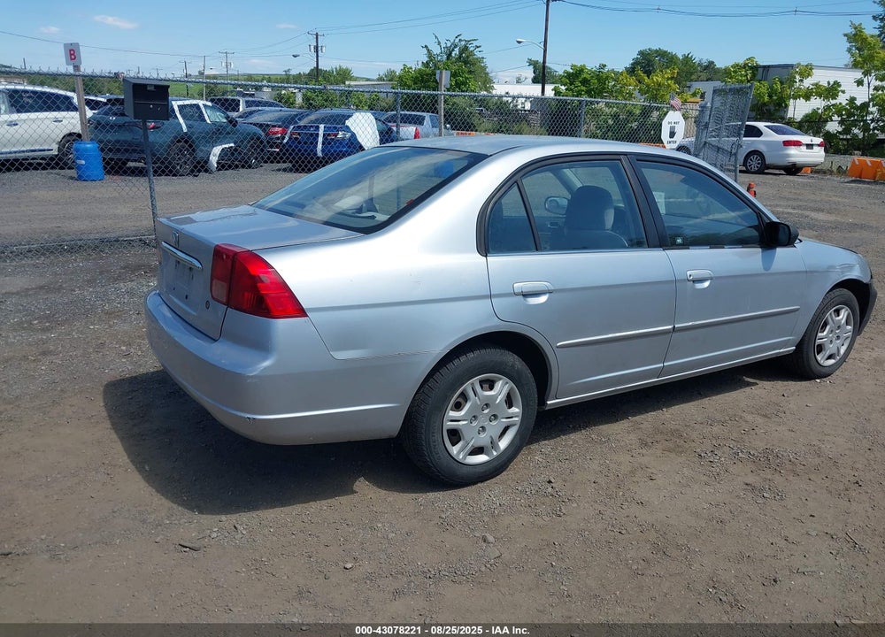 2002 HONDA CIVIC LX VIN: 2HGES16552H502382