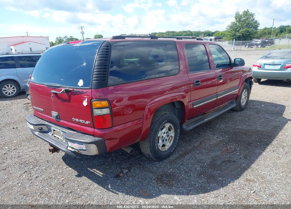 2005 CHEVROLET SUBURBAN 1500 LS VIN: 1GNFK16Z55J184053