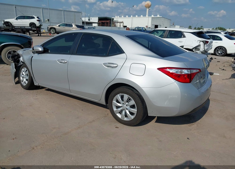 2016 TOYOTA COROLLA LE VIN: 5YFBURHE7GP500612