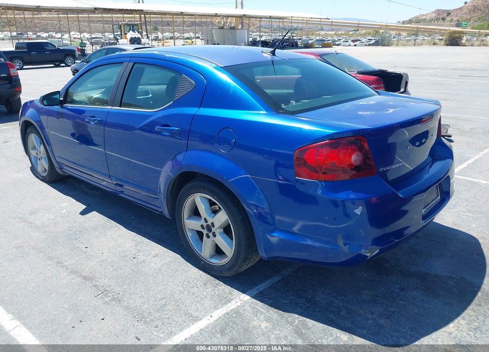 2012 DODGE AVENGER SE VIN: 1C3CDZAB2CN322821
