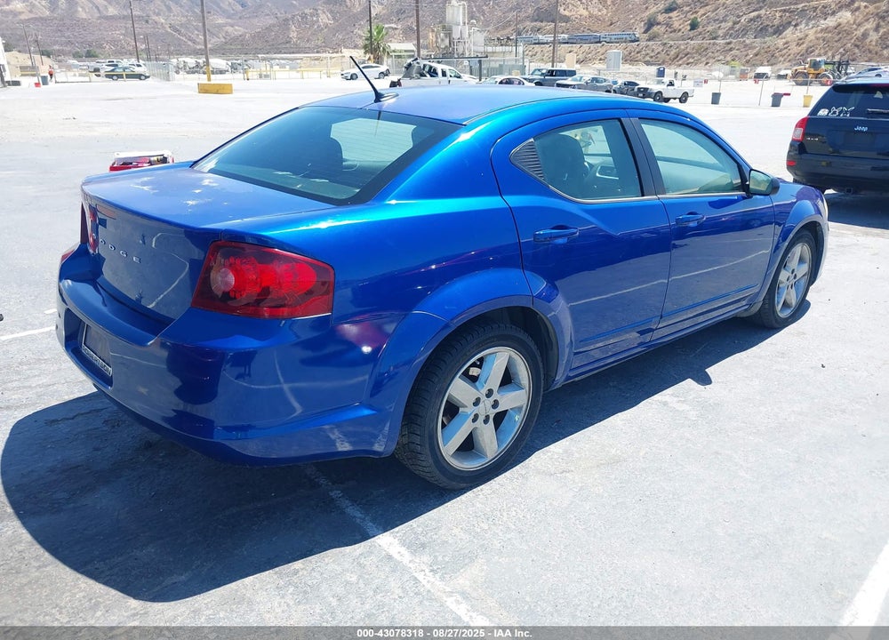 2012 DODGE AVENGER SE VIN: 1C3CDZAB2CN322821