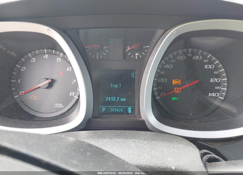 2010 CHEVROLET EQUINOX VIN: 2CNFLFEY6A6221741